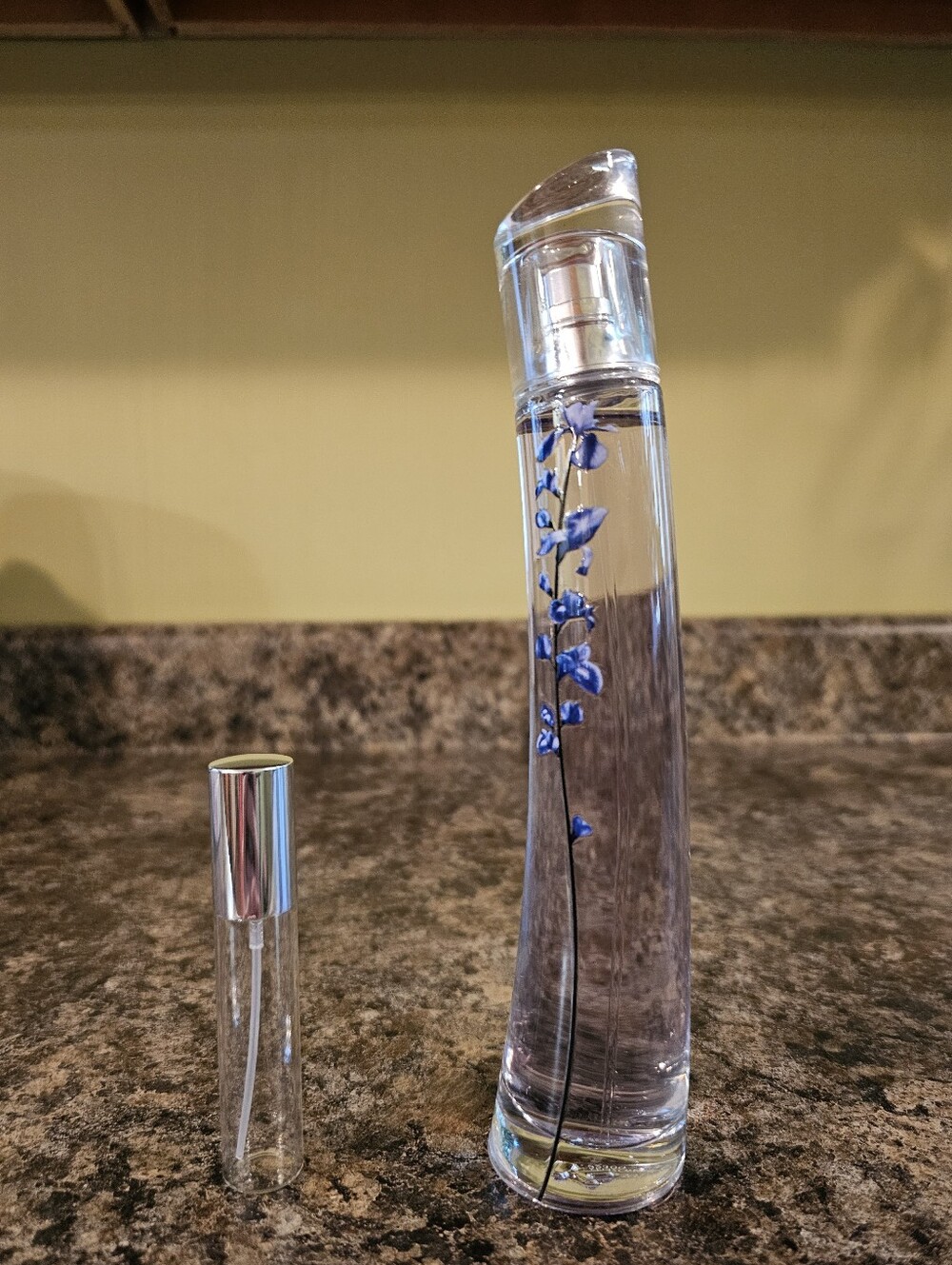 10 ML SAMPLE FLOWER IKEBANA INDIGO by Kenzo Perfume EDP Travel Spray